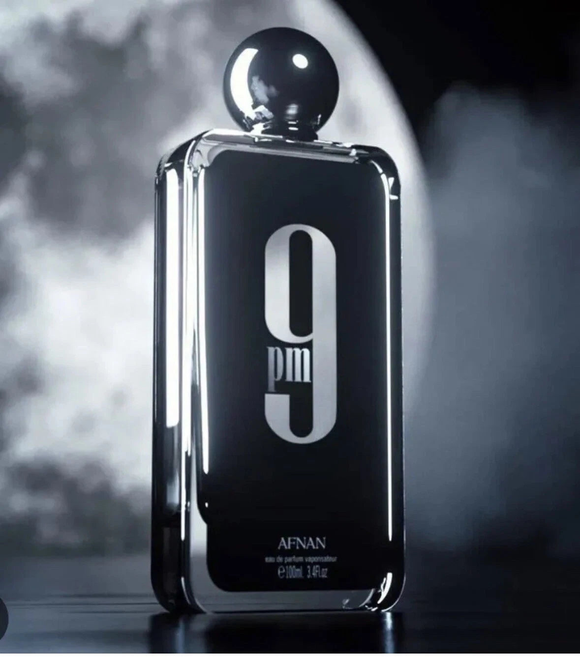 Afnan 9 PM Eau de Parfum Spray 3.4oz