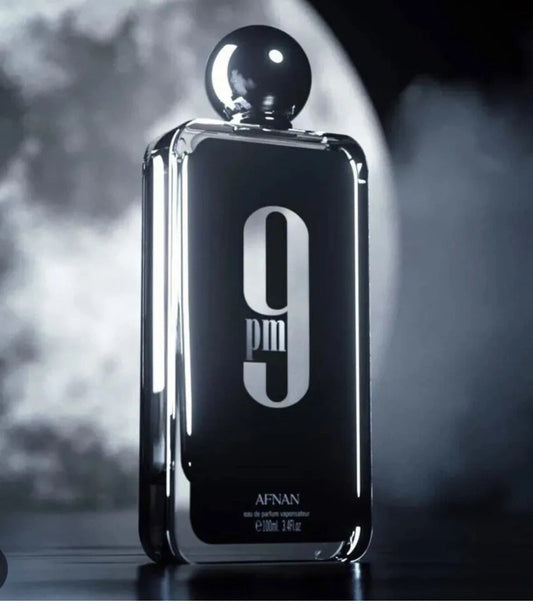 Afnan 9 PM Eau de Parfum Spray 3.4oz